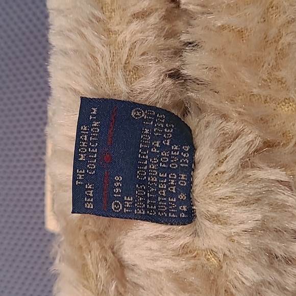 1998 Boyds Limited Edition Mohair Bear 7" Adams F. Bearington - Picture 3 of 9